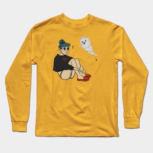 Original Character, Ghost Long Sleeve T-Shirt